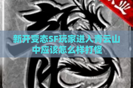 新开变态SF玩家进入青云山中应该怎么样打怪